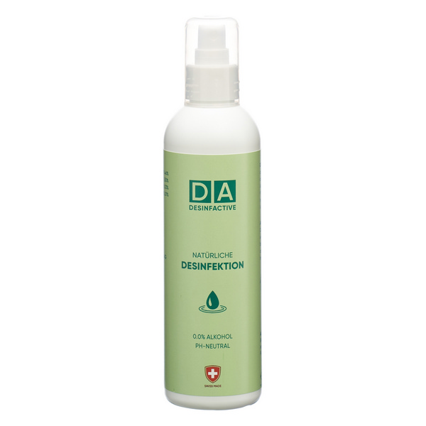 DESINFACTIVE PURE, Desinfektionsmittel pH Neutral, flüssig, alholfrei, vegan, biologisch abbaubar, Spray, 250ml - Webstar - Hygiene- und Verbrauchsartikel - Medizin- und Pflegeprodukte - Kiosk- und Shopartikel - Fun Food Service - Schweiz - Articles d’hygiène et consommables - Produits médicaux et de soins - Produits de kiosque et de magasin - Fun Food Service - Suisse
