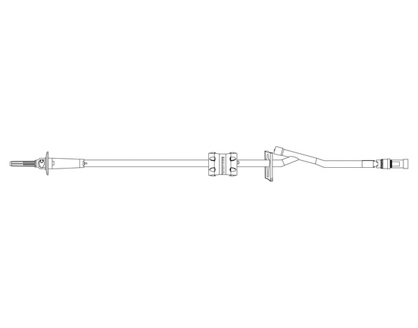 Admin Set mit Easydrop Spin-Luer 226cm 15 Mikron Filter, 20 Tropfen - Webstar - Hygiene- und Verbrauchsartikel - Medizin- und Pflegeprodukte - Kiosk- und Shopartikel - Fun Food Service - Schweiz - Articles d’hygiène et consommables - Produits médicaux et de soins - Produits de kiosque et de magasin - Fun Food Service - Suisse