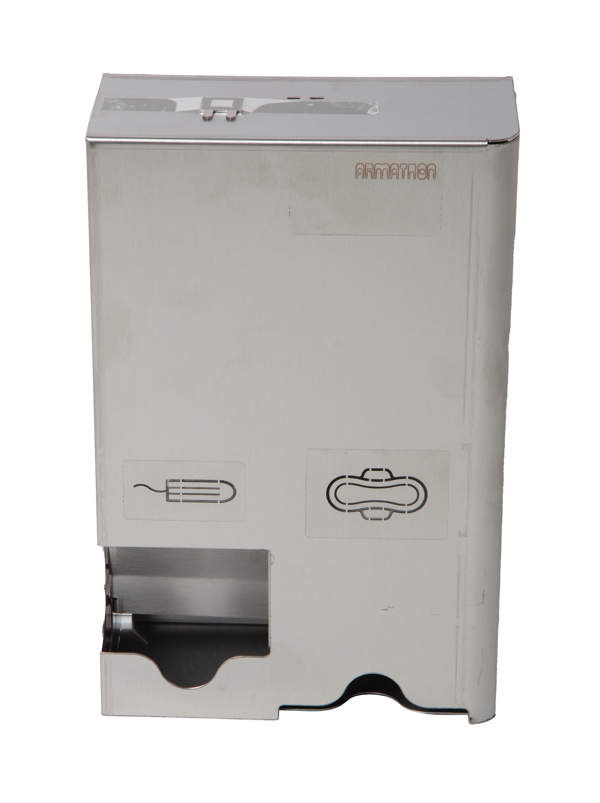 Tampon- und Binden Spender chrom matt