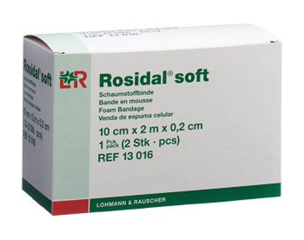 Rosidal soft Schaumstoffbinde Das ideale Polster, 10cm x 2 m 2mm dick - Webstar - Hygiene- und Verbrauchsartikel - Medizin- und Pflegeprodukte - Kiosk- und Shopartikel - Fun Food Service - Schweiz - Articles d’hygiène et consommables - Produits médicaux et de soins - Produits de kiosque et de magasin - Fun Food Service - Suisse