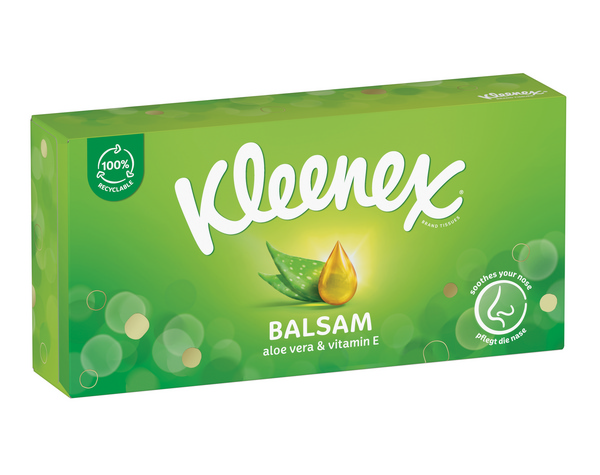 Kosmetiktuch Kleenex Balsam Single