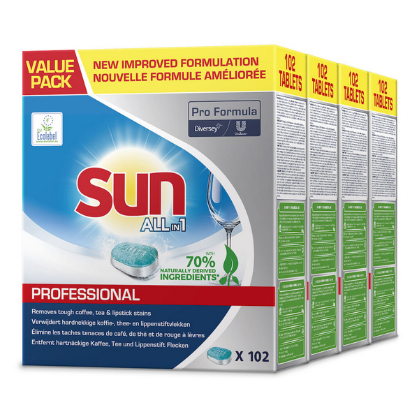 Sun Professional All in 1 Geschirrspültabs