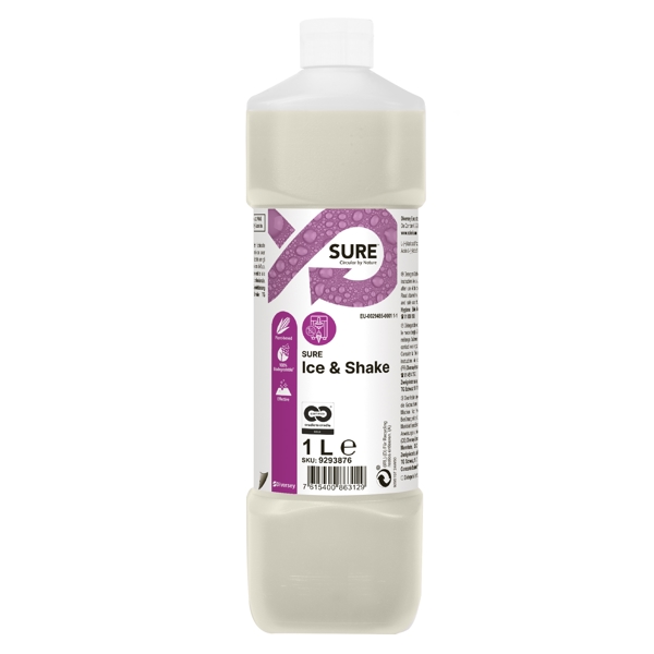 Sure Ice & Shake Desinfektionsreiniger für Milchshakemaschinen