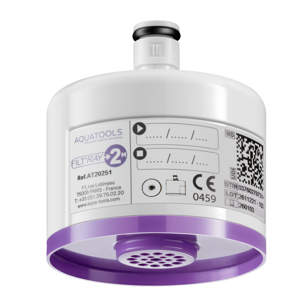 Filter FILT'RAY Anti-Legionellen und Anti-Keime, Pseudomonaden