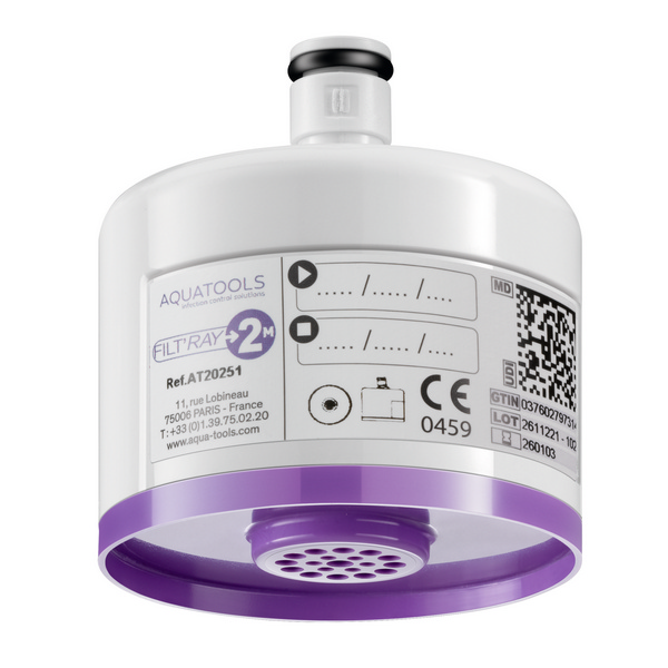 Filter FILT'RAY Anti-Legionellen und Anti-Keime, Pseudomonaden