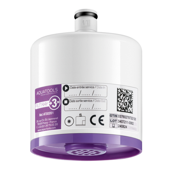 Filter  FILT'RAY Anti-Legionellen und Anti-Keime, Pseudomonaden