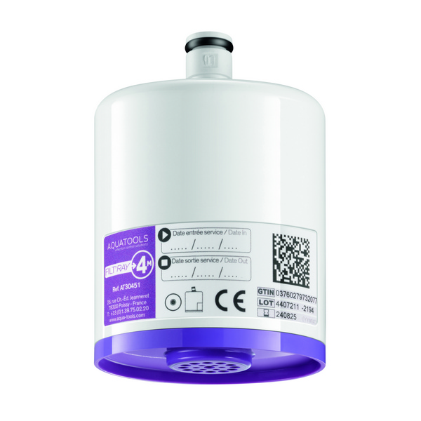 Filter FILT'RAY Anti-Legionellen und Anti-Keime, Pseudomonaden