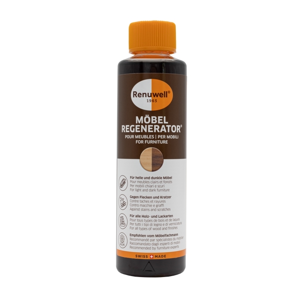 RENUWELL Möbel-Regenerator hellbraun, flüssig, 270 ml renuwell-mobel-regenerator-hellbraun-flussig-270-ml-50-421670 - Webstar - Hygiene- und Verbrauchsartikel - Medizin- und Pflegeprodukte - Kiosk- und Shopartikel - Fun Food Service - Schweiz - Articles d’hygiène et consommables - Produits médicaux et de soins - Produits de kiosque et de magasin - Fun Food Service - Suisse