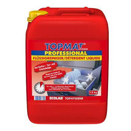 Topmat Prof. Flüssigreiniger chlorhaltiger Geruch, hellgelb, flüssig, pH 13.7-14, 12 Kg topmat-prof-flussigreiniger-chlorhaltiger-geruch-hellgelb-flussig-ph-13-7-14-12-kg-50-421710 - Webstar - Hygiene- und Verbrauchsartikel - Medizin- und Pflegeprodukte - Kiosk- und Shopartikel - Fun Food Service - Schweiz - Articles d’hygiène et consommables - Produits médicaux et de soins - Produits de kiosque et de magasin - Fun Food Service - Suisse