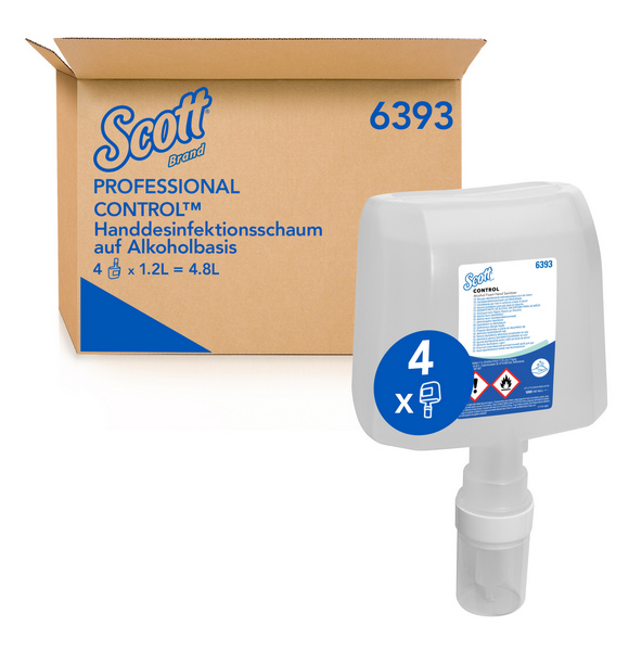 Scott feuchtigkeitspendendes Handdesinfektionsschaum