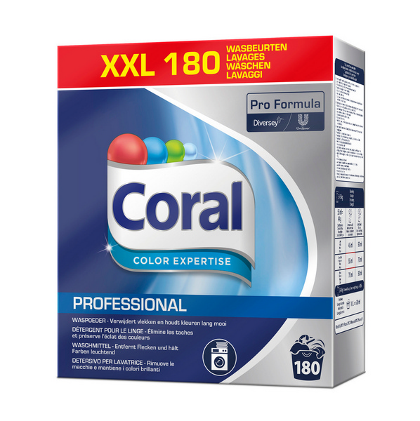 Coral Pro Formula Color Expertise Vollwaschmittel - Webstar - Hygiene- und Verbrauchsartikel - Medizin- und Pflegeprodukte - Articles d’hygiène et consommables - Produits médicaux et de soins