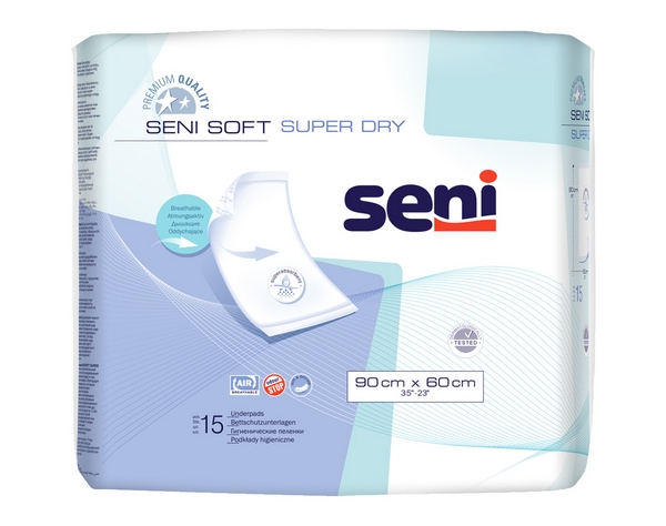 Seni Soft Superdry Krankenunterlagen - Webstar - Hygiene- und Verbrauchsartikel - Medizin- und Pflegeprodukte - Articles d’hygiène et consommables - Produits médicaux et de soins