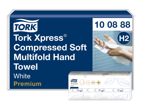 Tork Premium Komprimiertes Handtuch – H2 System