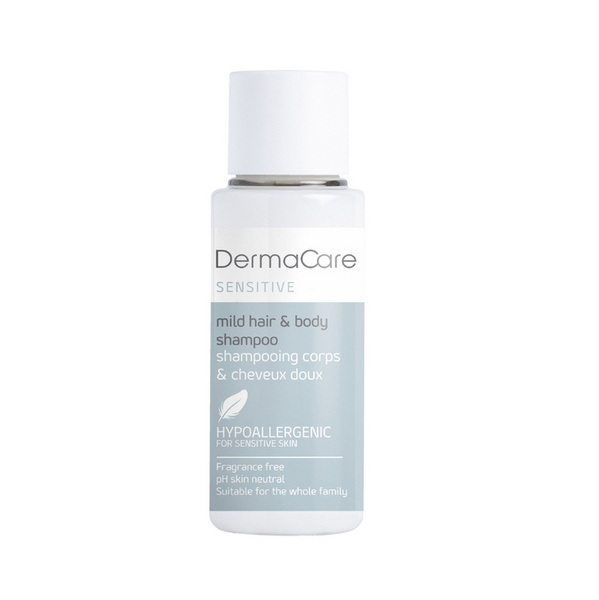 Shampoo Hair&Body, Dermacare Sensitive Flacon Prag 30ml - Webstar - Hygiene- und Verbrauchsartikel - Medizin- und Pflegeprodukte - Articles d’hygiène et consommables - Produits médicaux et de soins
