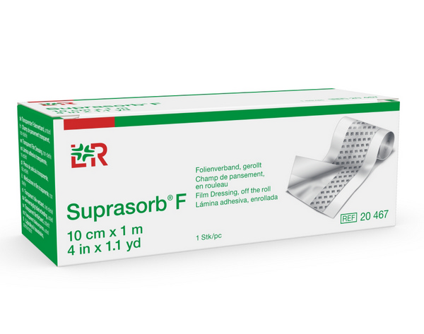 Suprasorb F Folien-Wundverband 1m x 10cm Rolle - Webstar - Hygiene- und Verbrauchsartikel - Medizin- und Pflegeprodukte - Articles d’hygiène et consommables - Produits médicaux et de soins