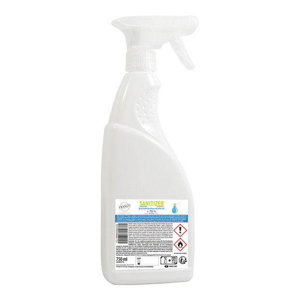Hydroalkoholische Flächendesinfektion Sanitizer Spray