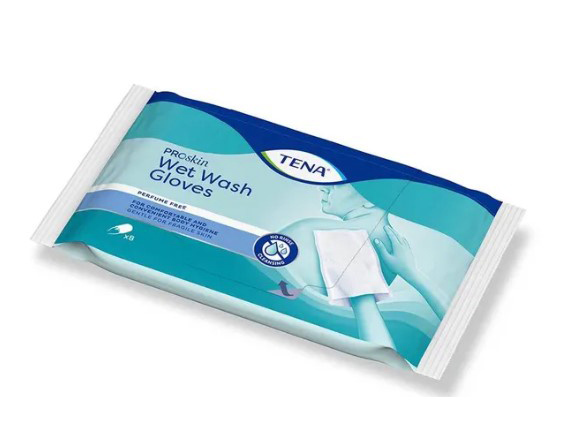 TENA Wet Wash Glove Original