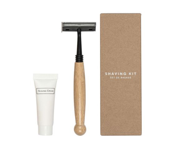 Raiserset EcoGreen, Inhalt: Rasierer mit Bambusgriff & 7ml Rasierschaum in Kartonage - Webstar - Hygiene- und Verbrauchsartikel - Medizin- und Pflegeprodukte - Articles d’hygiène et consommables - Produits médicaux et de soins