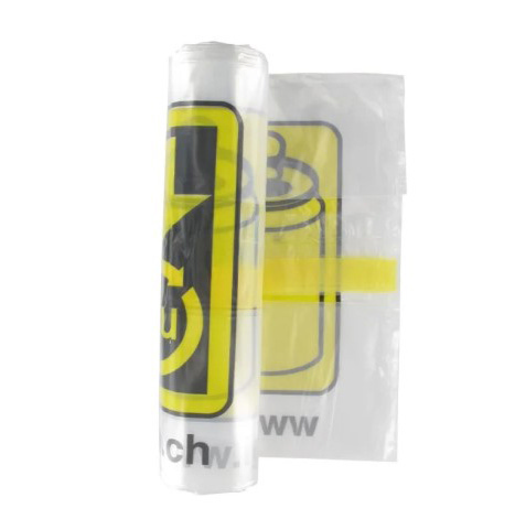 ALU-Sammelsack mit Zugband 165 Liter, LD-PE, transparent Rolle à 10 Säcke - Webstar - Hygiene- und Verbrauchsartikel - Medizin- und Pflegeprodukte - Articles d’hygiène et consommables - Produits médicaux et de soins