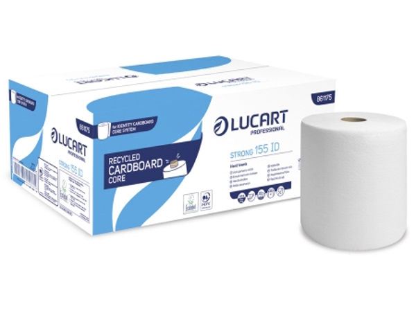 Lucart Strong 155 ID Handtuchrolle Cardboard Core System