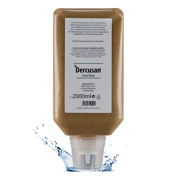Dercusan Power Wash, Hautreiniger Stark Lösemittelfrei 2L Softflasche - Webstar - Hygiene- und Verbrauchsartikel - Medizin- und Pflegeprodukte - Articles d’hygiène et consommables - Produits médicaux et de soins