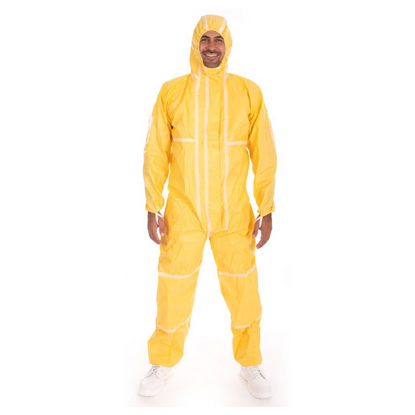 HYGOSTAR Chemical Star Overall mit Kapuze und Reissverschluss