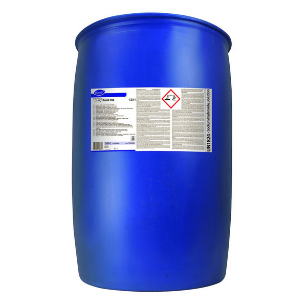 Clax Build lite 12A1 Waschkraftvertärker farblos, flüssig, pH: >12 zur Verhinderung von Vergrauung der Wäsche 200 Liter - Webstar - Hygiene- und Verbrauchsartikel - Medizin- und Pflegeprodukte - Articles d’hygiène et consommables - Produits médicaux et de soins