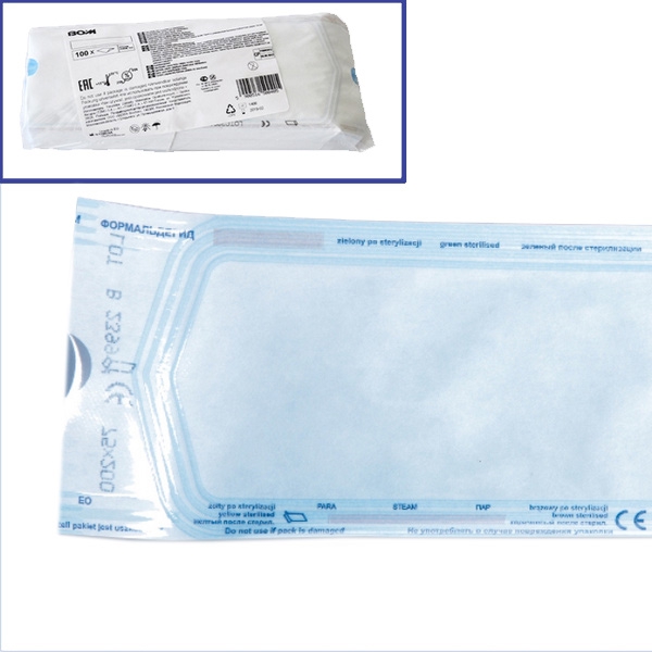 Papier-Folien-Beutel Steam/EO/Formaldehyd flach 160 x 340mm - Webstar - Hygiene- und Verbrauchsartikel - Medizin- und Pflegeprodukte - Articles d’hygiène et consommables - Produits médicaux et de soins