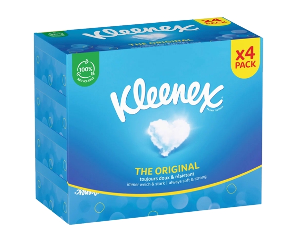 Kosmetiktuch Kleenex Original Quattro