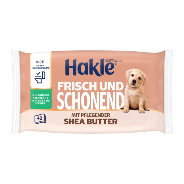 Hakle Reichhaltige Sauberkeit feuchtes Toilettenpapier
