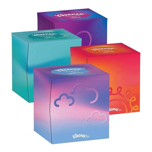 Kosmetiktuch Kleenex Collection Trio 3-lg., weiss Würfel à 48 Tücher - Webstar - Hygiene- und Verbrauchsartikel - Medizin- und Pflegeprodukte - Articles d’hygiène et consommables - Produits médicaux et de soins