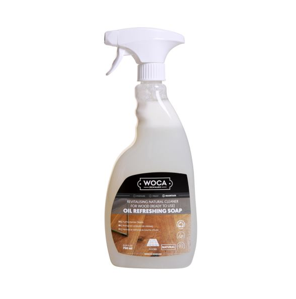 Öl Refresher Holzboden Spray charakterischer Geruch, flüssig, weiss, pH 6-7 750 ml, Konzentrat - Webstar - Hygiene- und Verbrauchsartikel - Medizin- und Pflegeprodukte - Articles d’hygiène et consommables - Produits médicaux et de soins