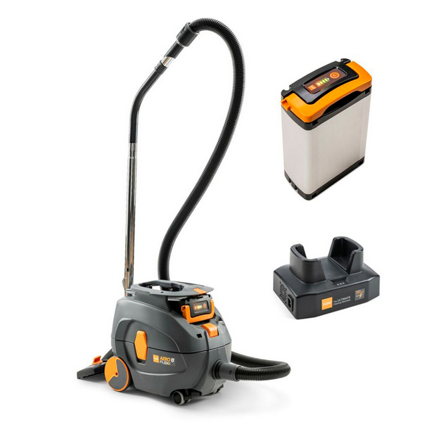 TASKI AERO 8 Flexx Akku Kesselsauger Starter kit mit 1 Batterie, Ladegerät und Vliesbeutel, Gewicht Netto 5.9 kg Kesselkapazität 13 Liter - Webstar - Hygiene- und Verbrauchsartikel - Medizin- und Pflegeprodukte - Articles d’hygiène et consommables - Produits médicaux et de soins