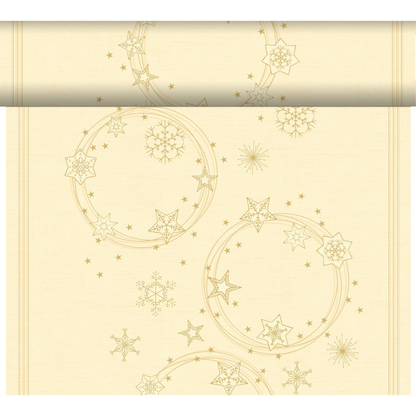 Dunicel Tischläufer Tête-à-Tête Airlaid, 40 cm × 24 lfm, Rolle à 20 Abschnitte weitere Farben auf Anfrage Star Shine cream - Webstar - Hygiene- und Verbrauchsartikel - Medizin- und Pflegeprodukte - Articles d’hygiène et consommables - Produits médicaux et de soins