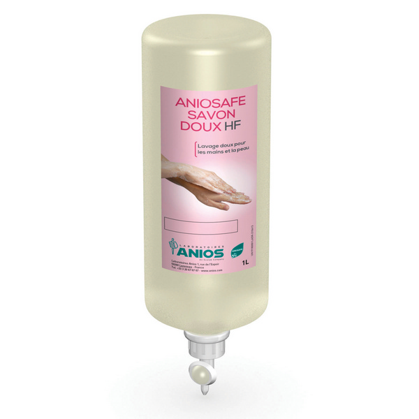 Aniosafe HF milde Seife klar 1 L - Webstar - Hygiene- und Verbrauchsartikel - Medizin- und Pflegeprodukte - Articles d’hygiène et consommables - Produits médicaux et de soins