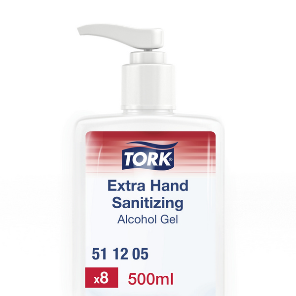 Händedesinfektiongel Tork Extra