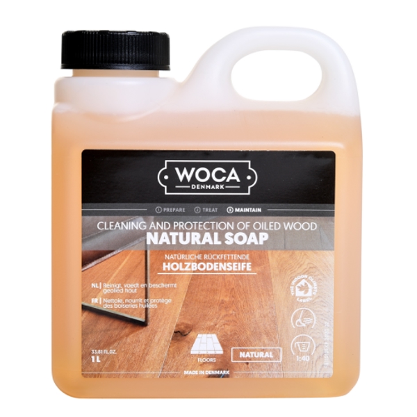 Holzbodenseife schwacher Geruch, flüssig, durchsichtig, pH 9-10 1 Liter, gebrauchsfertig - Webstar - Hygiene- und Verbrauchsartikel - Medizin- und Pflegeprodukte - Articles d’hygiène et consommables - Produits médicaux et de soins