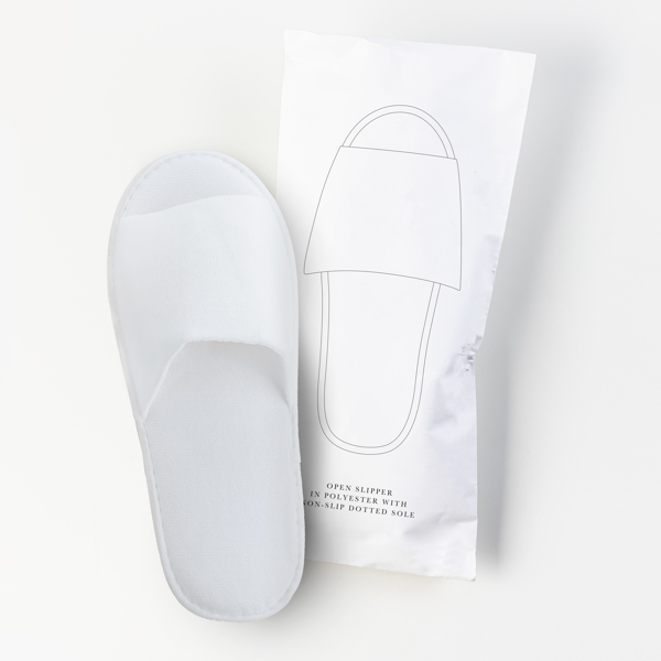 Pantoffeln Frotté, offen