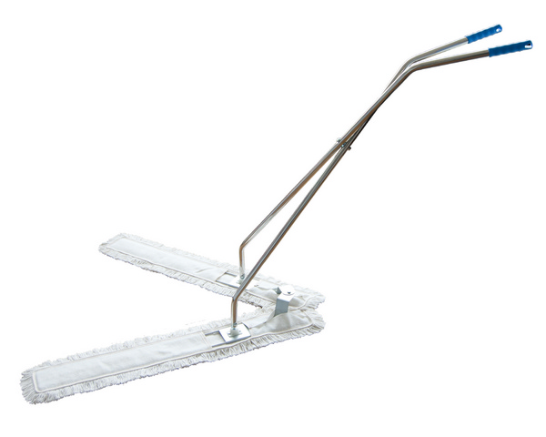 Scherenmopp Komplettset blau/beige 100 x 18 cm - Webstar - Hygiene- und Verbrauchsartikel - Medizin- und Pflegeprodukte - Articles d’hygiène et consommables - Produits médicaux et de soins
