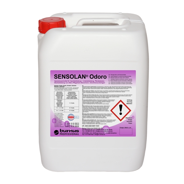 Burnus Professional SENSOLAN odoro Bunt- und Feinwaschmittel