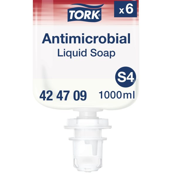 Tork Premium Flüssigseife zur Händedekontamination - S4 System