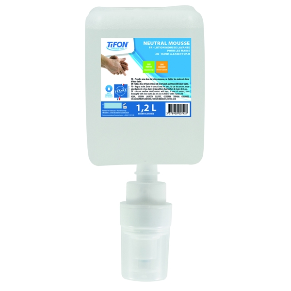 Neutrale Waschlotion ohne Parfum und Farbstoff, Kartusche 1.2 L - Webstar - Hygiene- und Verbrauchsartikel - Medizin- und Pflegeprodukte - Articles d’hygiène et consommables - Produits médicaux et de soins