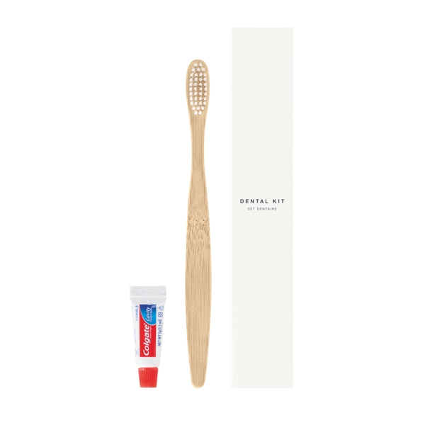 Mundpflegeset EcoClassic,Kartonage Inh. Bambusbürste 5gr Colgate - Webstar - Hygiene- und Verbrauchsartikel - Medizin- und Pflegeprodukte - Articles d’hygiène et consommables - Produits médicaux et de soins