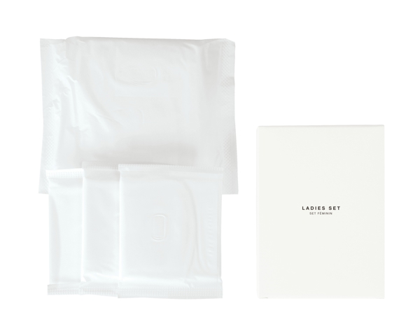 Damenset in Kartonage