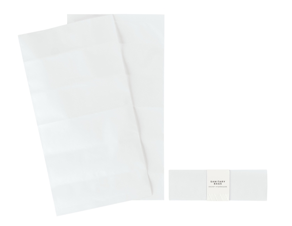 2 Hygienebeutel in Banderole