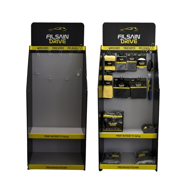 Auto Filsain Drive Display leer schwarz/gelb, einfacher Aufbau 180 × 68 cm - Webstar - Hygiene- und Verbrauchsartikel - Medizin- und Pflegeprodukte - Articles d’hygiène et consommables - Produits médicaux et de soins