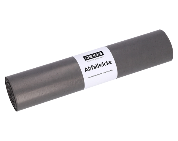 Kehrichtsäcke ohne Verschlussband