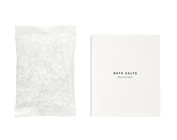 Badesalz 30gr. in Kartonage, EcoClassic Accessoires - Webstar - Hygiene- und Verbrauchsartikel - Medizin- und Pflegeprodukte - Articles d’hygiène et consommables - Produits médicaux et de soins