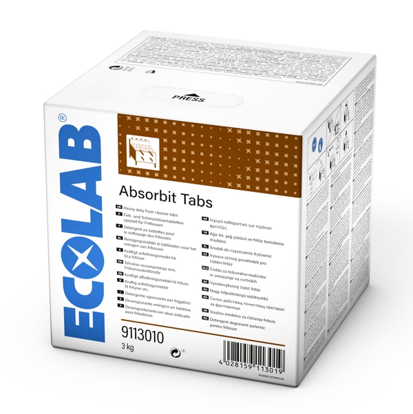 Absorbit Tabs hochleistungs-Reinigertabs für Friteusen