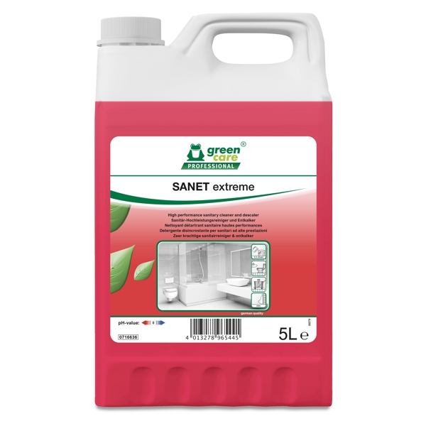 SANET extreme Sanitärunterhaltsreiniger und Entkalker